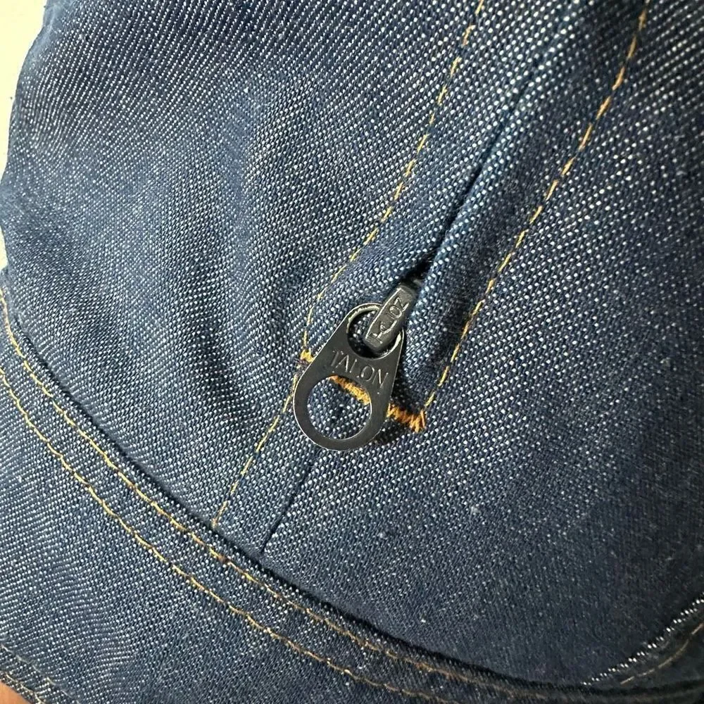Levi’s Ski Levi’s Vintage 1970s Orange Tab Denim Goose Down Filled Zip Closure V